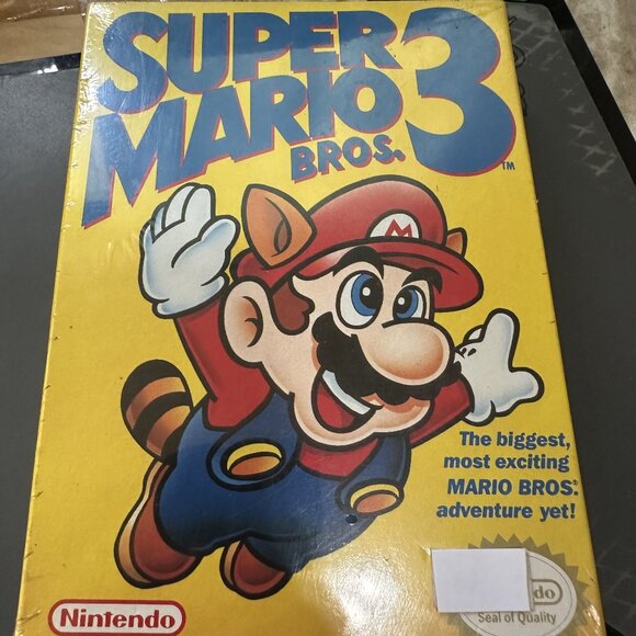 Nintendo Other - Super Mario Bros 3 NES Nintendo New 1990 Factory Sealed